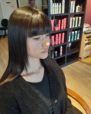 Hair cut and color 4